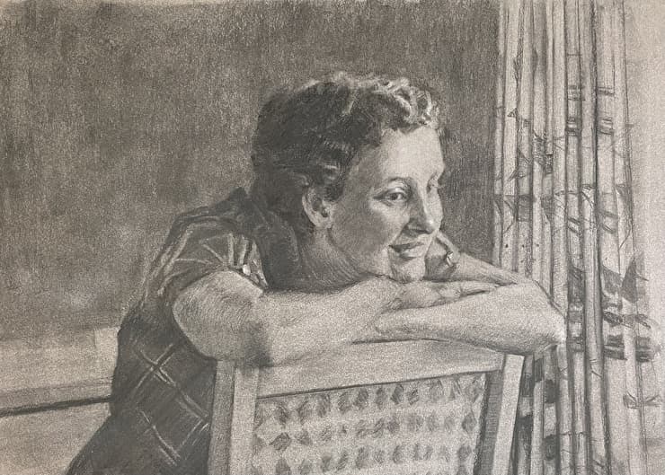 Young Woman in Front of a Window